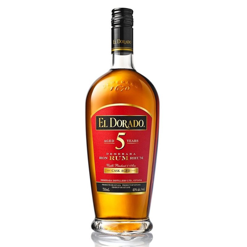 El Dorado 5 Year Old Cask Aged Demerara Rum - Vintage Wine & Spirits