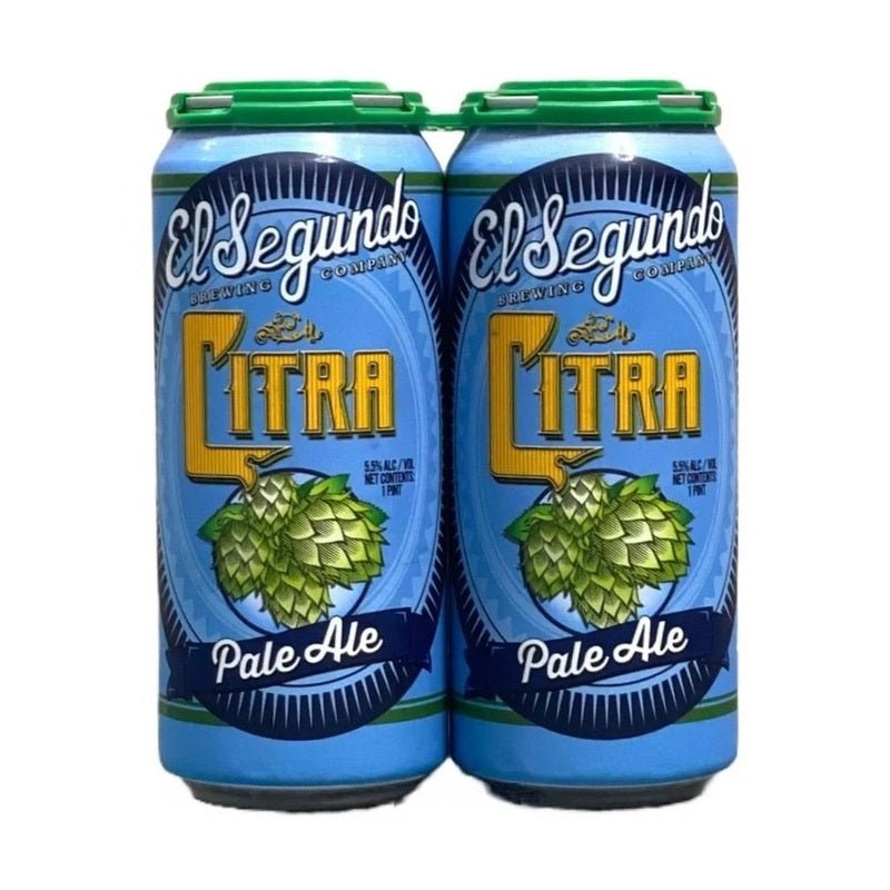 El Segundo Brewing Co. 'Citra' Pale Ale Beer 4-Pack - Vintage Wine & Spirits
