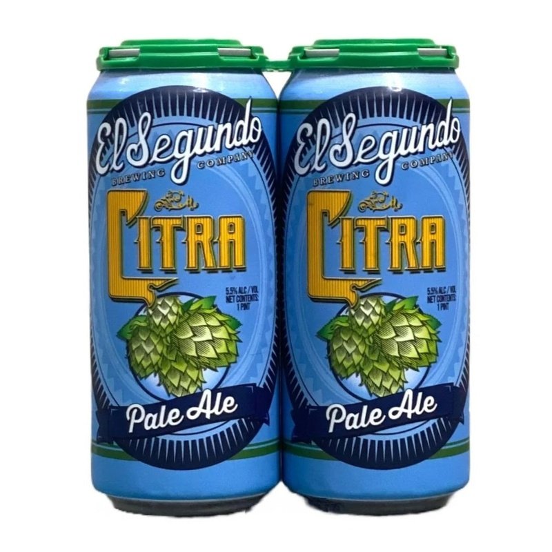 El Segundo Brewing Co. 'Citra' Pale Ale Beer 4-Pack - Vintage Wine & Spirits