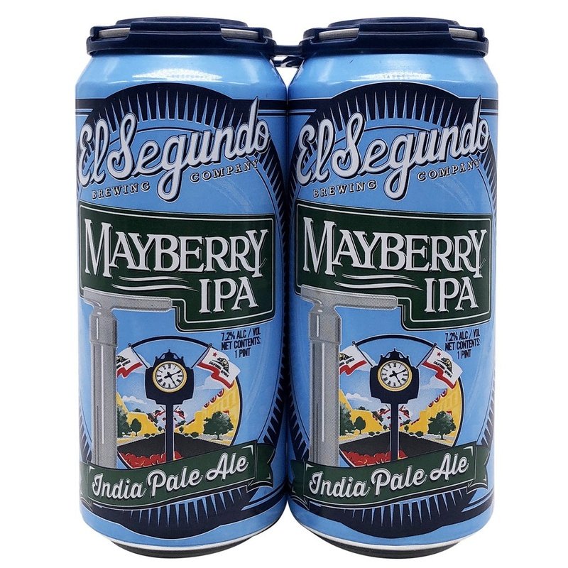 El Segundo Brewing Co. 'Mayberry' IPA Beer 4-Pack - Vintage Wine & Spirits