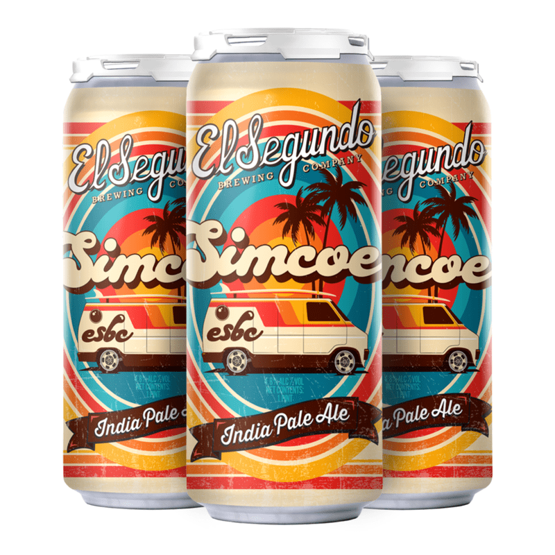 El Segundo Brewing Co. 'Simcoe' IPA Beer 4-Pack - Vintage Wine & Spirits