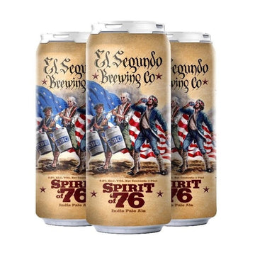 El Segundo Brewing Co. Spirit of '76 IPA Beer 4-Pack - Vintage Wine & Spirits