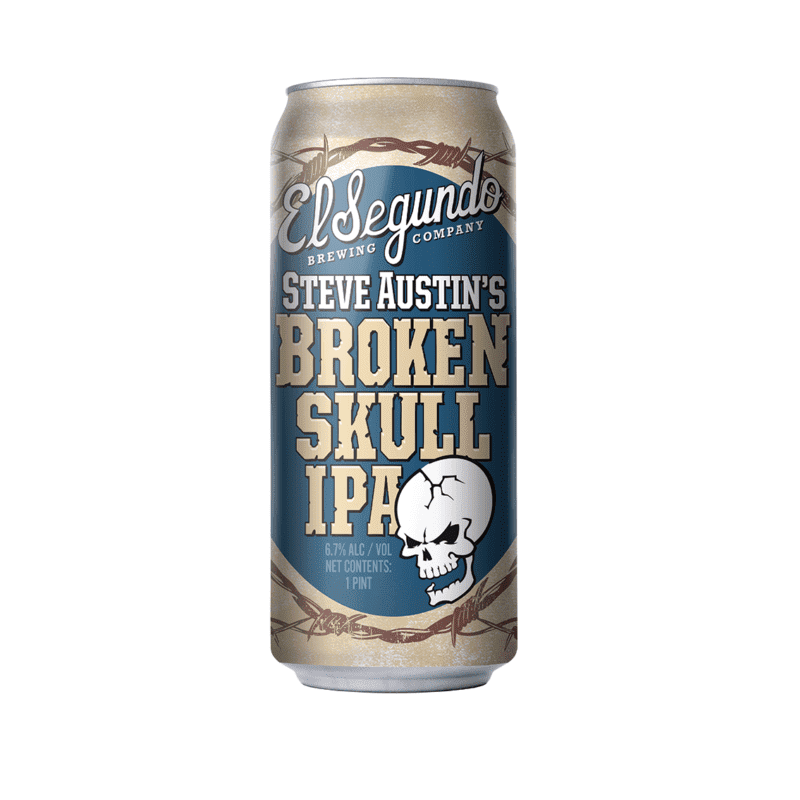 El Segundo Brewing Co. Steve Austin's Broken Skull IPA Beer 4-Pack - Vintage Wine & Spirits