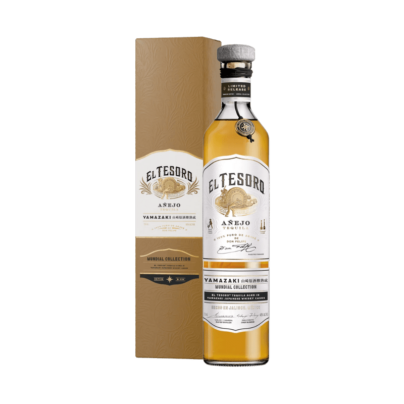 El Tesoro Mundial Collection Yamazaki Cask Añejo Tequila - Vintage Wine & Spirits
