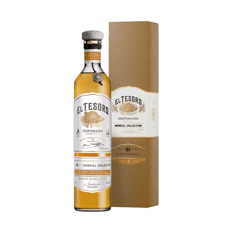 El Tesoro Reposado Mundial Collection Aged in Basil Hayden Toast Barrels - Vintage Wine & Spirits