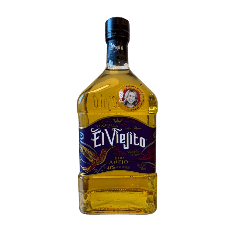 El Viejito Extra Anejo Tequila 'Maddie Jager’s Selection' + FREE SHIPPING - Vintage Wine & Spirits