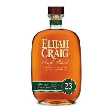 Elijah Craig 23 Year Old Single Barrel Kentucky Straight Bourbon Whiskey - Vintage Wine & Spirits