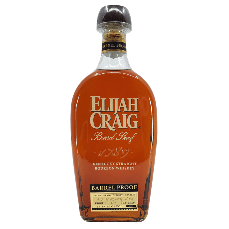 Elijah Craig Barrel Proof Kentucky Straight Bourbon Whiskey A124 - Vintage Wine & Spirits