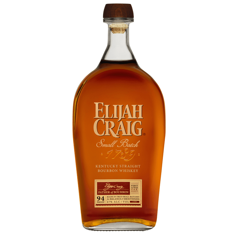 Elijah Craig Small Batch Kentucky Straight Bourbon Whiskey 1.75L - Vintage Wine & Spirits