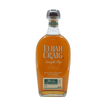 Elijah Craig Straight Rye Kentucky Straight Rye Whiskey - Vintage Wine & Spirits