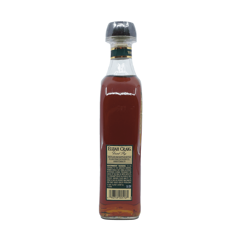Elijah Craig Toasted Barrel Kentucky Straight Rye Whiskey - Vintage Wine & Spirits