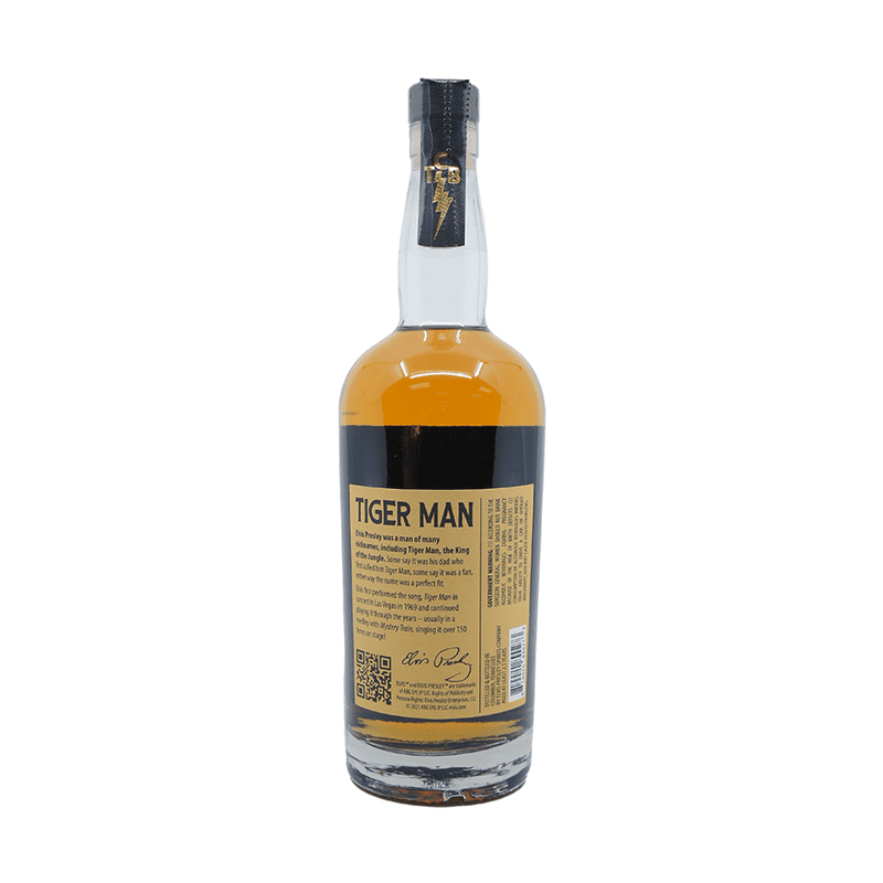 Elvis 'Tiger Man' Straight Tennessee Whiskey - Vintage Wine & Spirits