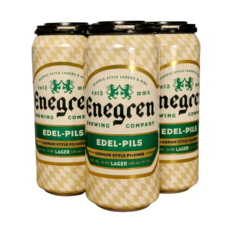 Enegren Brewing Co. Edel-Pils Lager Beer 4-Pack - Vintage Wine & Spirits