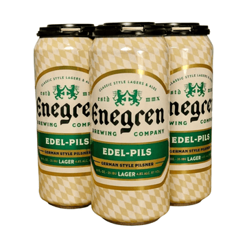Enegren Brewing Co. Edel-Pils Lager Beer 4-Pack - Vintage Wine & Spirits