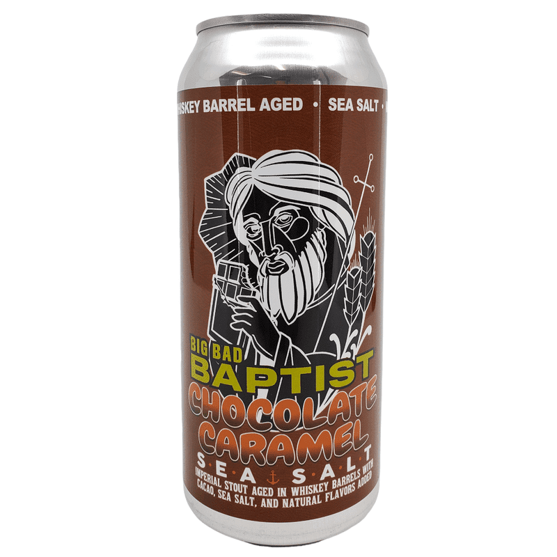 Epic Brewing Big Bad Baptist Chocolate Caramel Sea Salt Imperial Stout Beer Single Can - Vintage Wine & Spirits