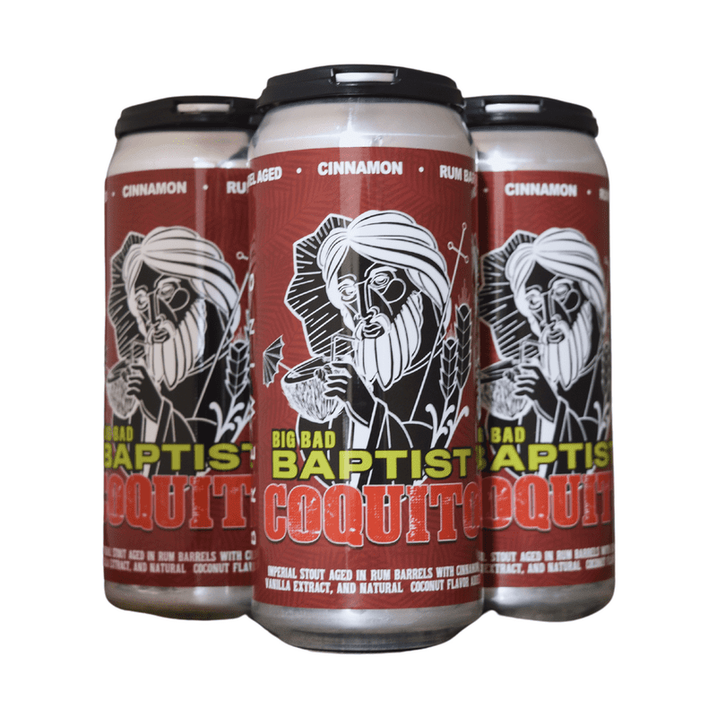 Epic Brewing Big Bad Baptist Coquito Imperial Stout Beer 4-Pack - Vintage Wine & Spirits