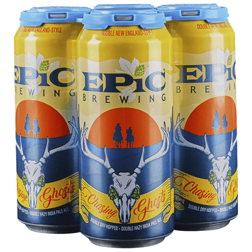 Epic Brewing Co. Chasing Ghost Hazy DIPA 4-pack Cans - Vintage Wine & Spirits