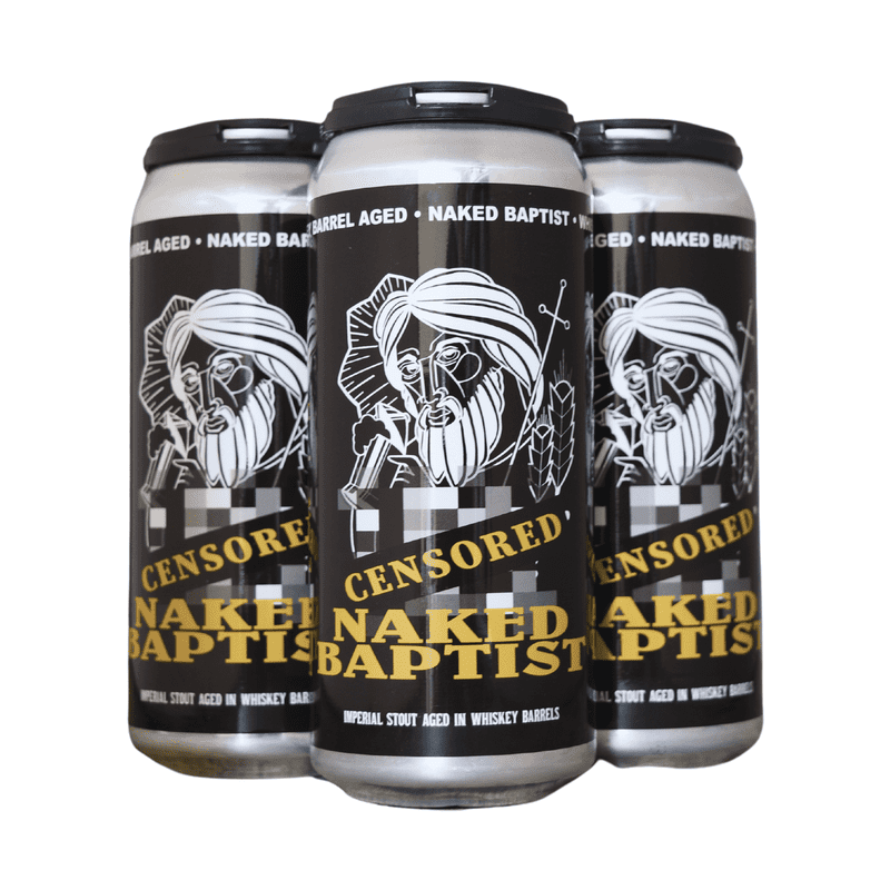 Epic Brewing Naked Baptist 'Censored' Imperial Stout Beer 4-Pack - Vintage Wine & Spirits