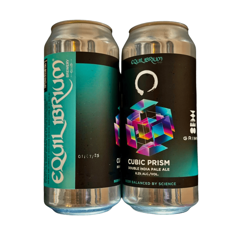 Equilibrium Brewing Cubic Prism DIPA 4-pack Cans - Vintage Wine & Spirits