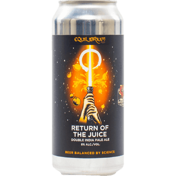 Equilibrium x Great Notion Brewing 'Return Of The Juice' Double IPA 4-Pack - Vintage Wine & Spirits