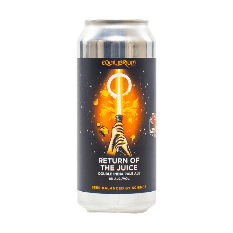 Equilibrium x Great Notion Brewing 'Return Of The Juice' Double IPA 4-Pack - Vintage Wine & Spirits