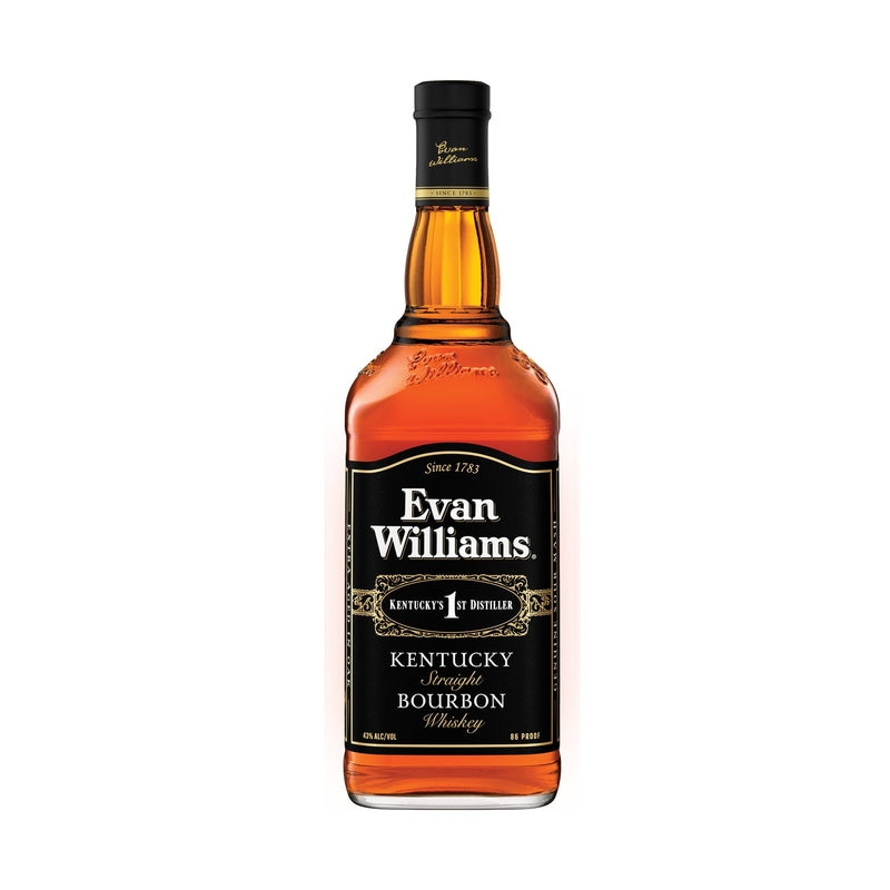 Evan Williams Black Label Kentucky Straight Bourbon 1L - Vintage Wine & Spirits
