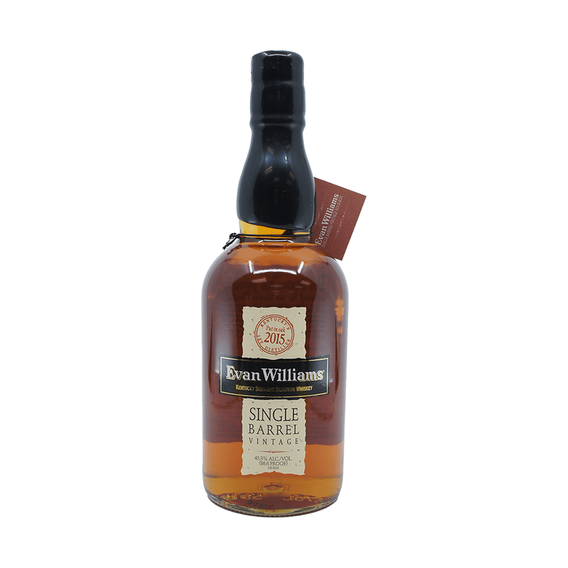 Evan Williams Single Barrel Vintage Kentucky Straight Bourbon Whiskey - Vintage Wine & Spirits