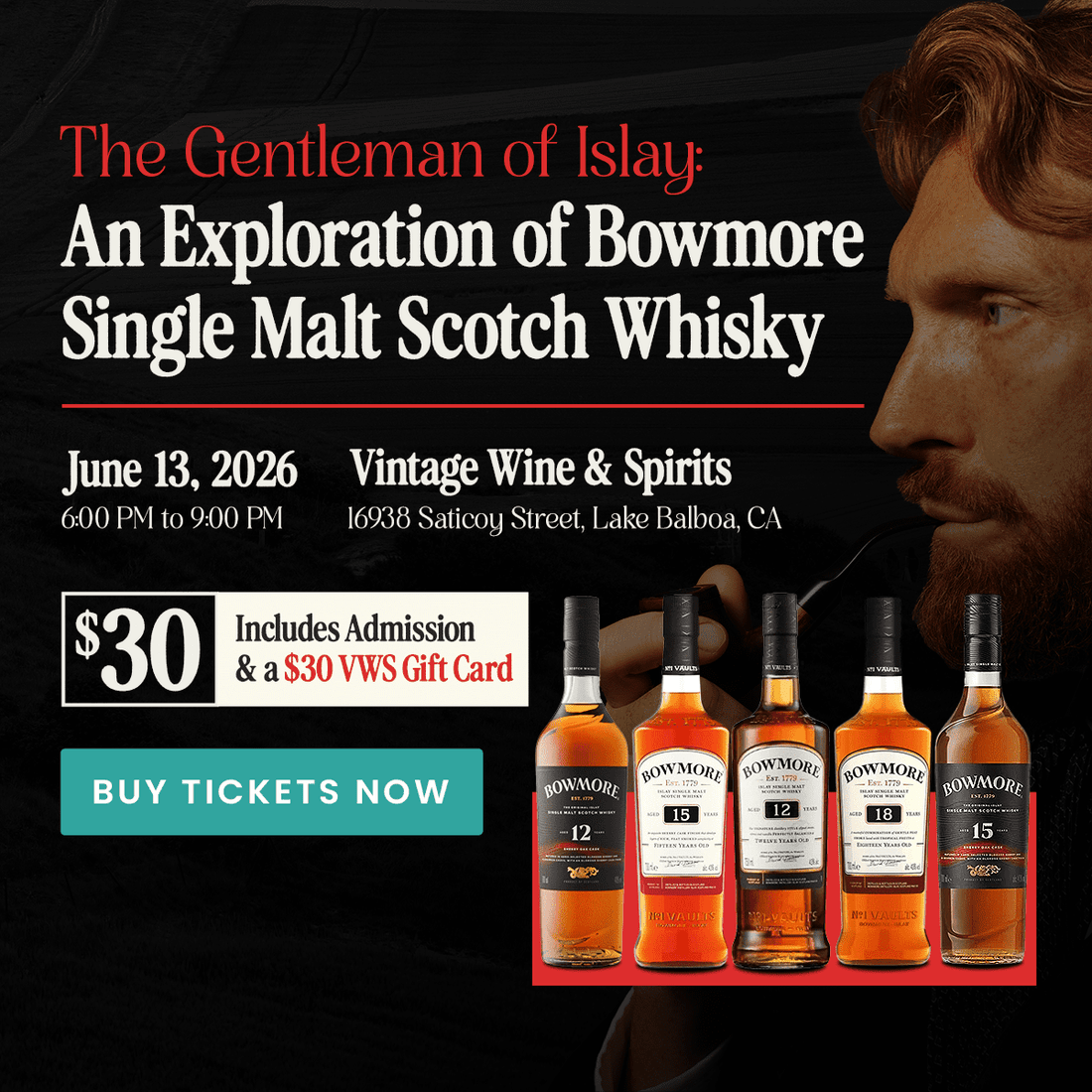 Explore Bowmore: An Islay Scotch Whisky Tasting Experience - Vintage Wine & Spirits