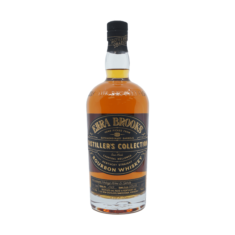 Ezra Brooks Distiller's Collection Single Barrel Straight Bourbon Whiskey - Vintage Wine & Spirits