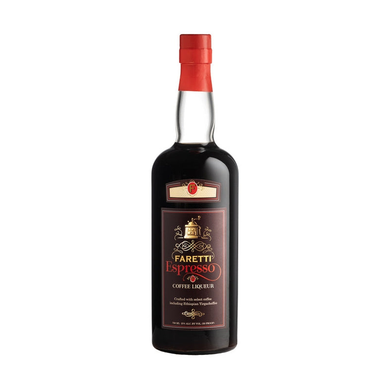 Faretti Espresso Coffee Liqueur bottle