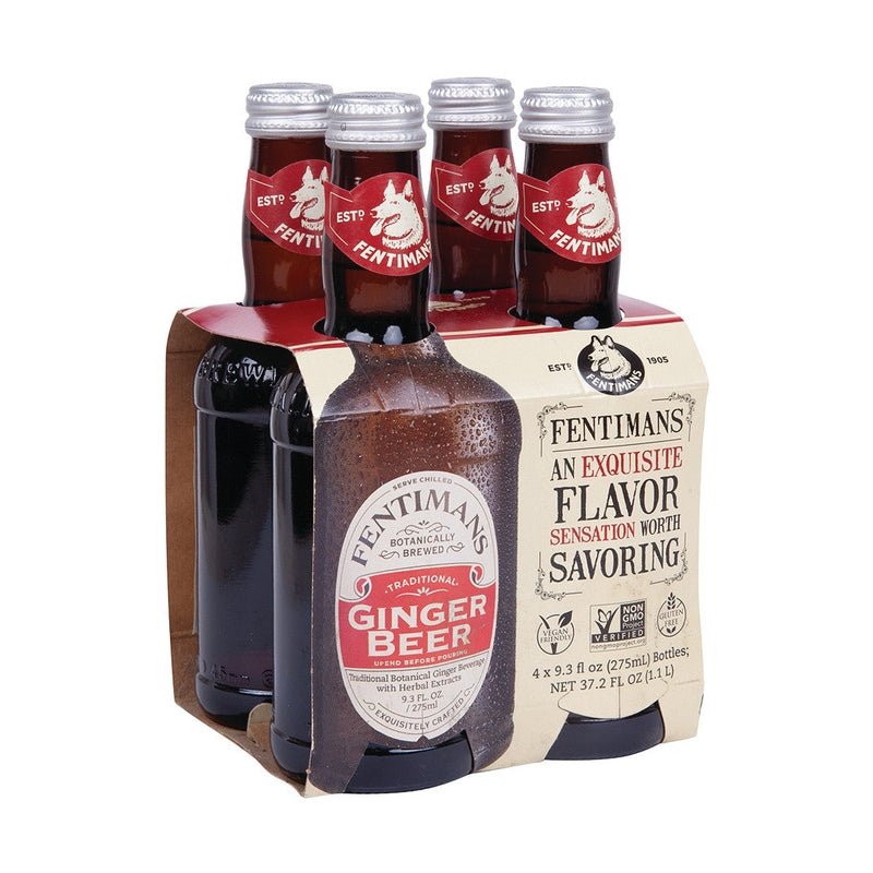 Fentimans Ginger Beer 4-Pack Real Botanical Brew - Vintage Wine & Spirits