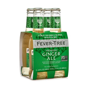Fever-Tree Premium Ginger Ale 4-Pack - Vintage Wine & Spirits