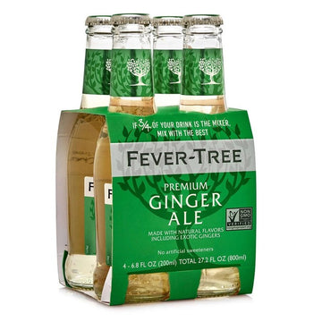 Fever-Tree Premium Ginger Ale 4-Pack - Vintage Wine & Spirits