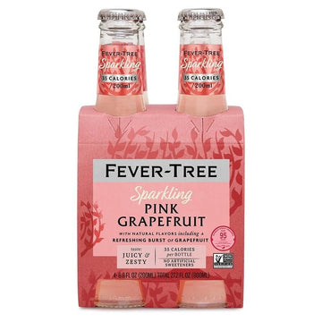 Fever Tree Sparkling Pink Grapefruit 4-Pack - Vintage Wine & Spirits