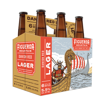 Figueroa Mountain Brew Co. Danish Red Lager Beer 6-Pack - Vintage Wine & Spirits