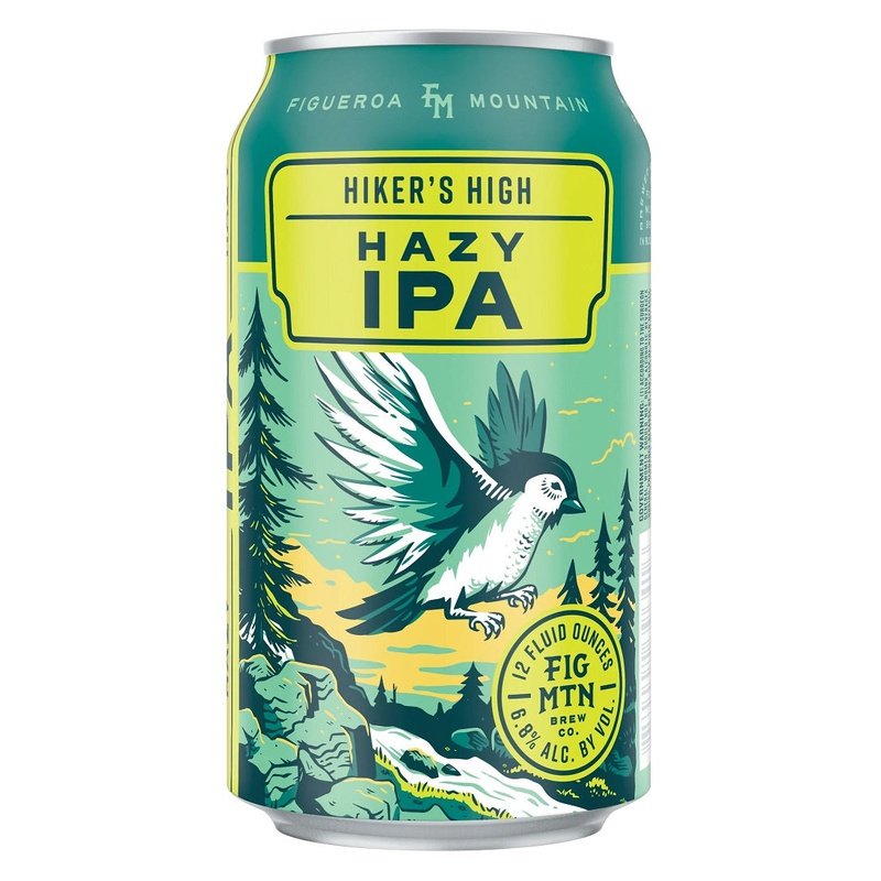 Figueroa Mountain Brew Co. Hiker's High Hazy IPA Beer 6-Pack - Vintage Wine & Spirits