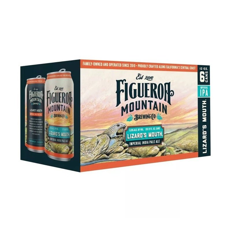 Figueroa Mountain Brew Co. Lizard's Mouth Imperial IPA Beer 6-Pack - Vintage Wine & Spirits