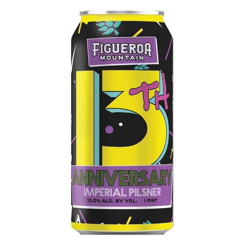 Figueroa Mountain Brewing Co. 13th Anniversary Imperial Pilsner Single Can - Vintage Wine & Spirits