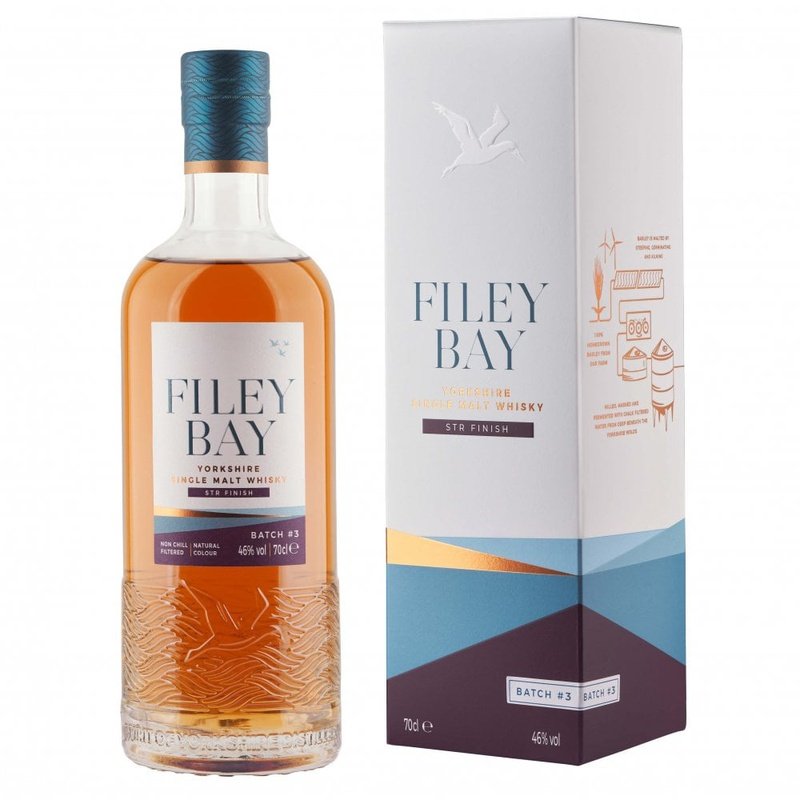 Filey Bay Yorkshire STR Finish Yorkshire Single Malt Whisky - Vintage Wine & Spirits