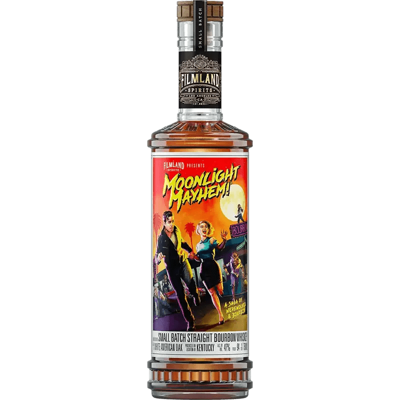 Filmland Spirits Moonlight Mayhem Straight Bourbon Whiskey - Vintage Wine & Spirits
