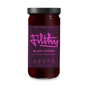 Filthy Food Black Cherry Cocktail Garnish 11oz - Vintage Wine & Spirits