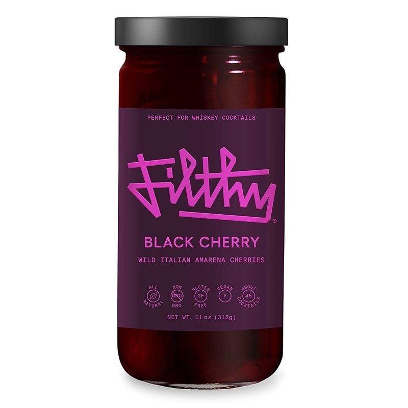 Filthy Food Black Cherry Cocktail Garnish 11oz - Vintage Wine & Spirits