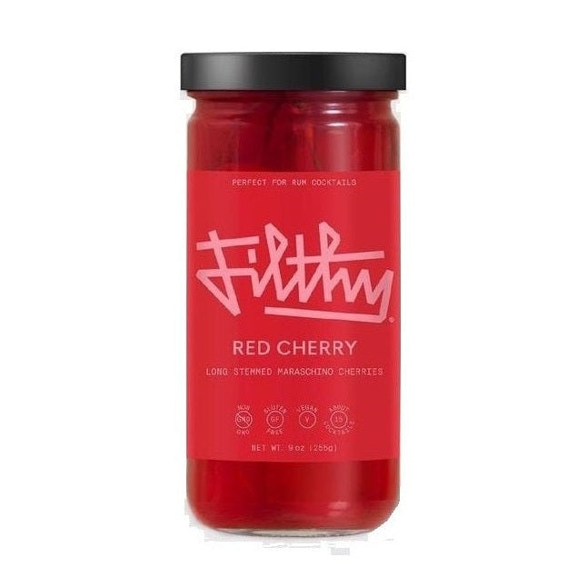 Filthy Food Red Cherry Cocktail Garnish 9oz - Vintage Wine & Spirits