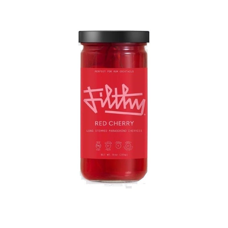 Filthy Food Red Cherry Cocktail Garnish 9oz - Vintage Wine & Spirits