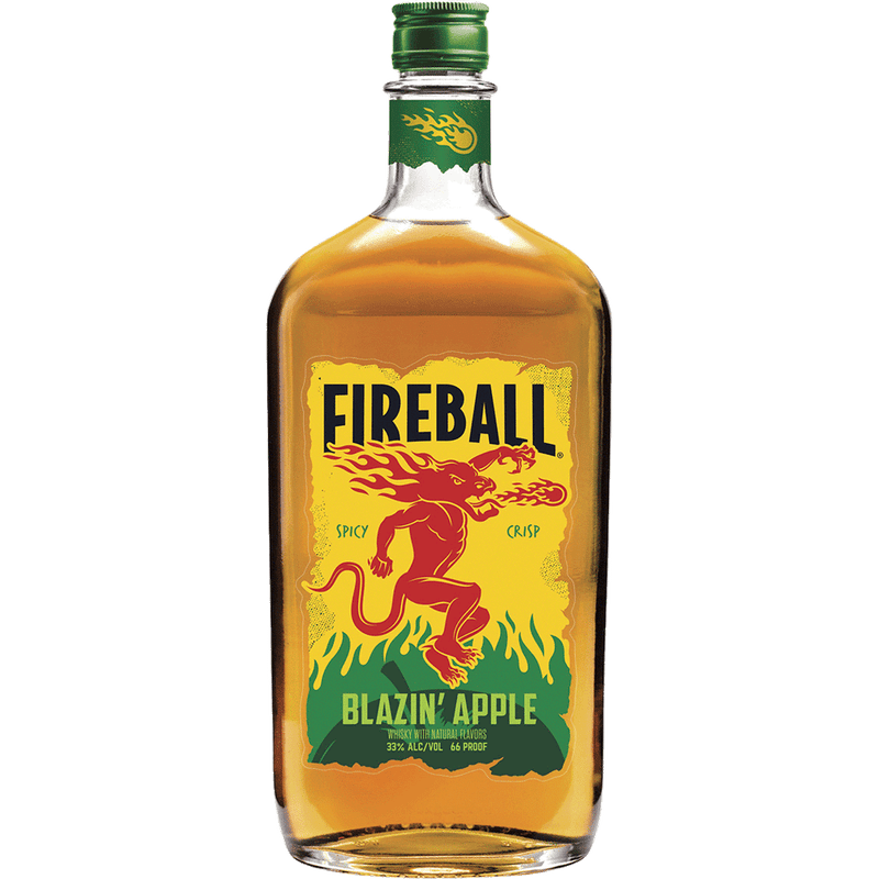 Fireball Blazin' Apple Apple Cinnamon Whiskey - Vintage Wine & Spirits