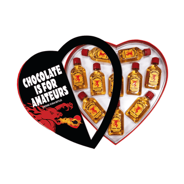 Fireball Cinnamon Whisky Anti-Valentine’s Day 10-Pack 50ml - Vintage Wine & Spirits