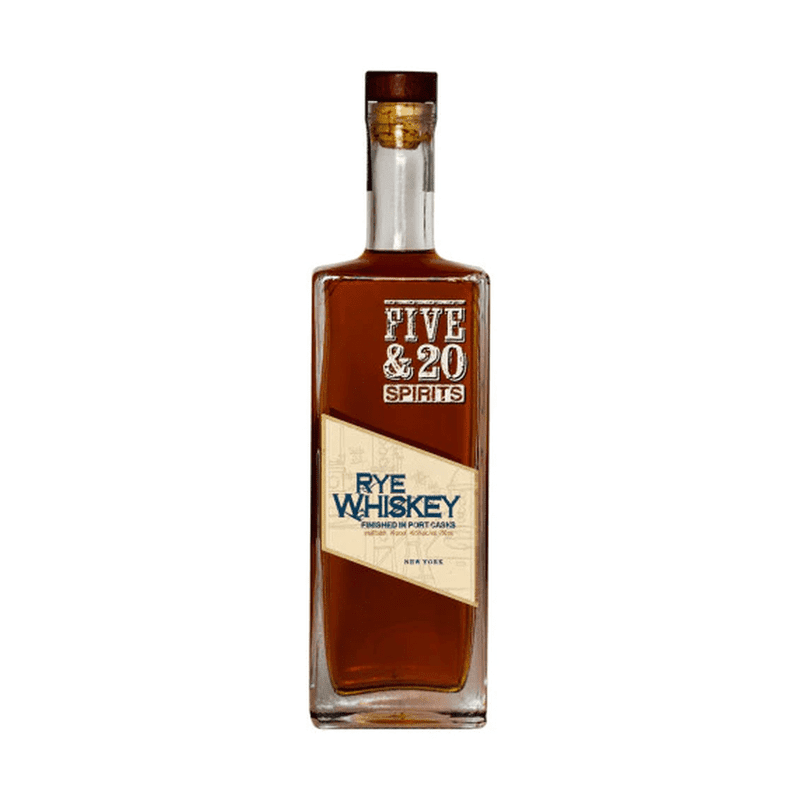 Five & 20 Rye Whiskey Finished in Port Casks - Vintage Wine & Spirits