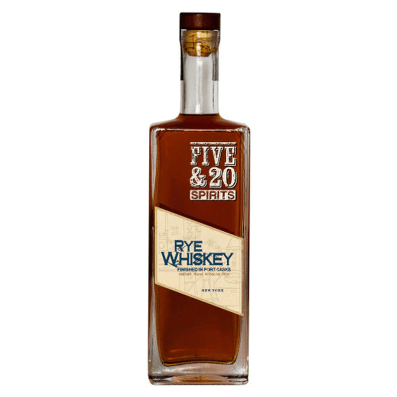 Five & 20 Rye Whiskey Finished in Port Casks - Vintage Wine & Spirits