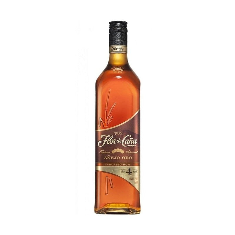 Flor De Cana 4 Year Old Anejo Oro Rum - Vintage Wine & Spirits