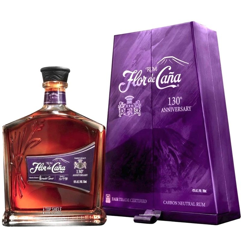 Flor de Cana 130th Anniversary 20 Year Old Rum - Vintage Wine & Spirits